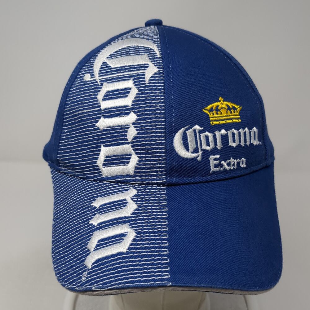 Corona Extra Strapback Baseball Hat Blue One Size… - image 2